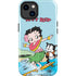 Betty Boop Surfing iPhone 15 Plus Impact Case