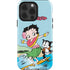 Betty Boop Surfing iPhone 15 Pro Impact Case