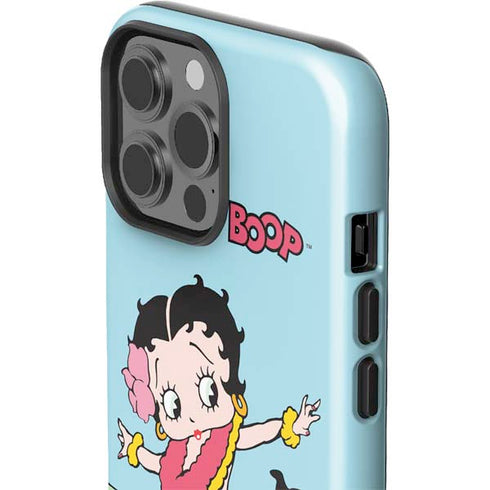 Betty Boop Surfing iPhone 15 Pro Max Impact Case