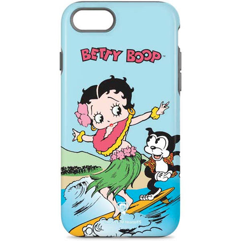 Betty Boop Surfing iPhone 7 Pro Case