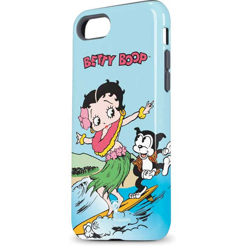 Betty Boop Surfing iPhone 7 Pro Case