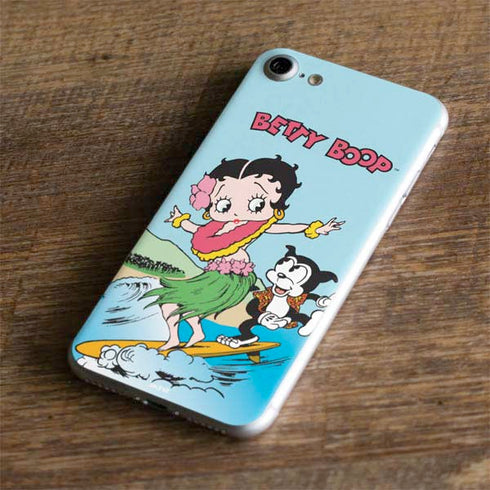 Betty Boop Surfing iPhone 7 Skin