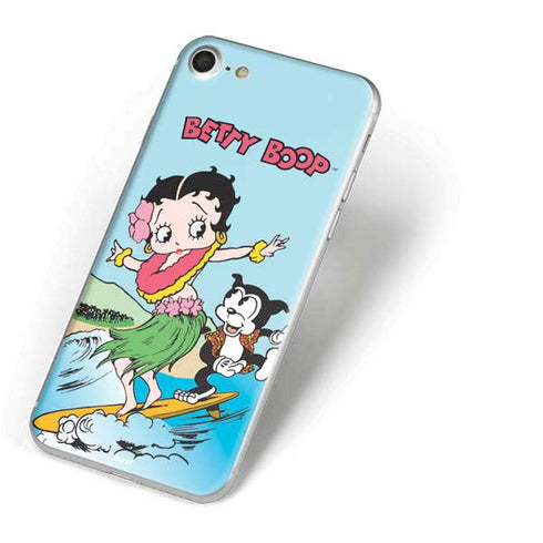 Betty Boop Surfing iPhone 8 Skin