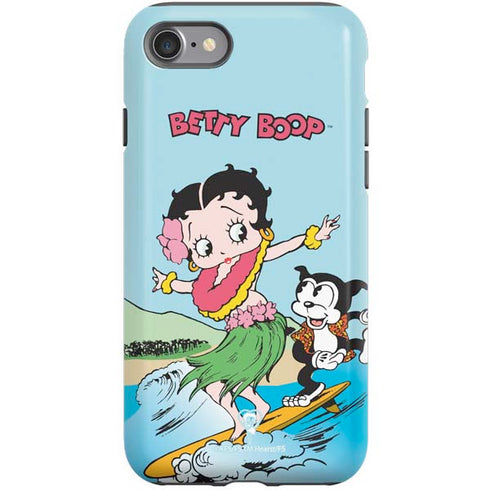 Betty Boop Surfing iPhone SE (2nd & 3rd Gen) Pro Case