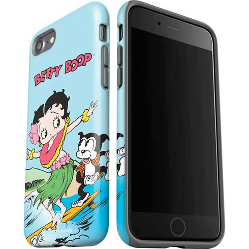 Betty Boop Surfing iPhone SE (2nd & 3rd Gen) Pro Case