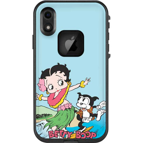Betty Boop Surfing LifeProof Fre iPhone Skin