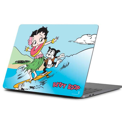 Betty Boop Surfing Apple MacBook Pro 13-inch Skin