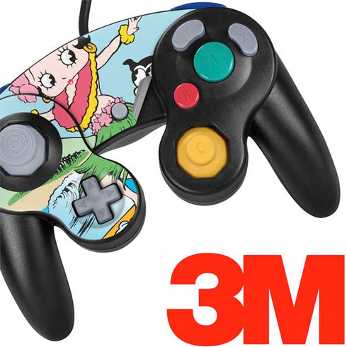 Betty Boop Surfing Nintendo GameCube Controller Skin
