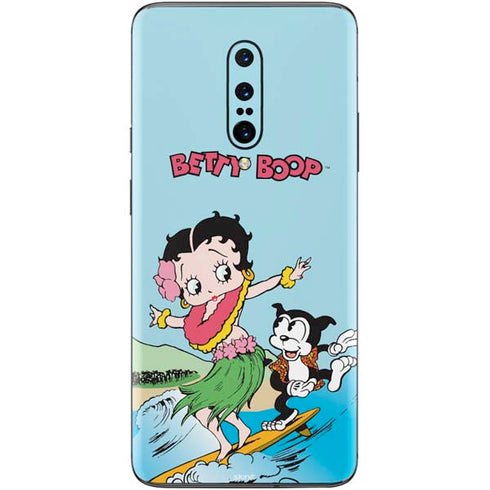 Betty Boop Surfing OnePlus 7 Pro Skin