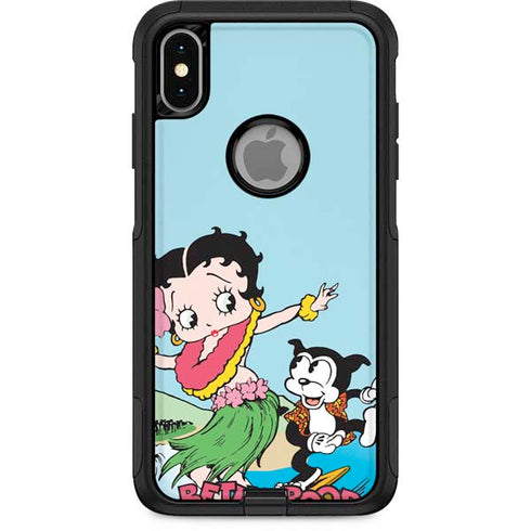 Betty Boop Surfing Otterbox Commuter iPhone Skin