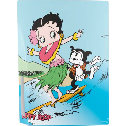 Betty Boop Surfing PS5 Console Skin