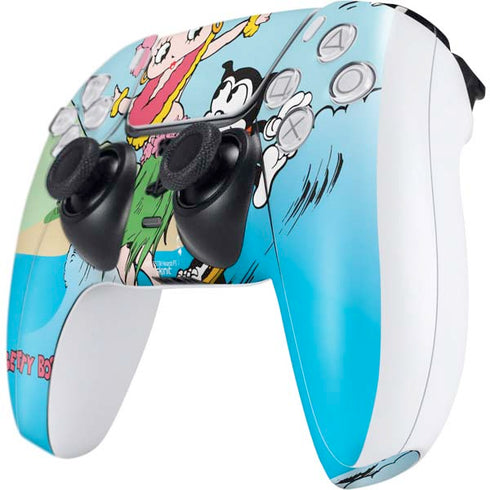 Betty Boop Surfing PS5 Controller Skin