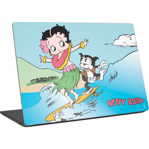 Betty Boop Surfing Surface Laptop 4 15in Skin