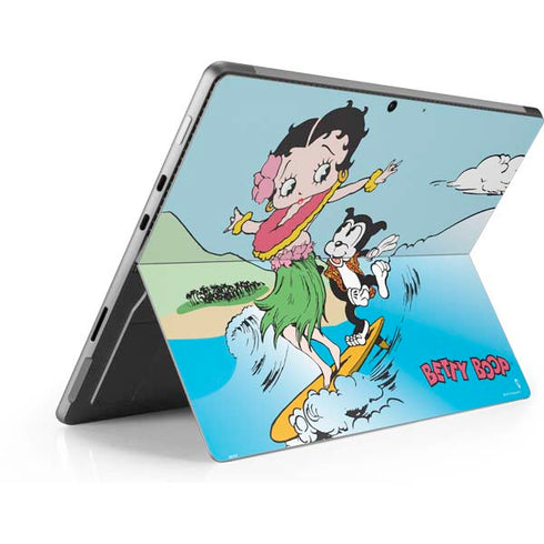 Betty Boop Surfing Surface Pro 9 Skin