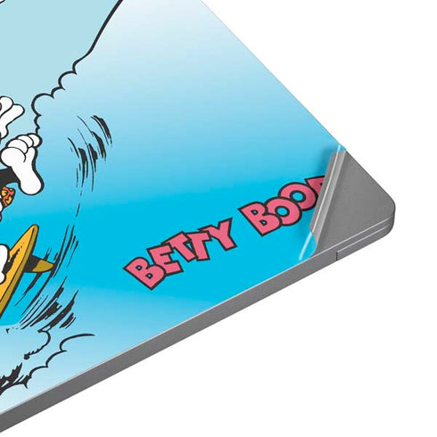 Betty Boop Surfing Universal Laptop 13in (10.6 x 7.6in) Skin