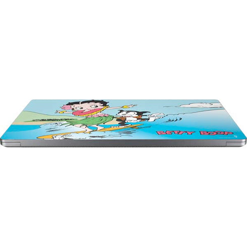 Betty Boop Surfing Universal Laptop 18in (14.6 x 10.6in) Skin