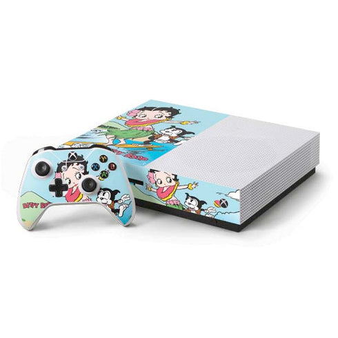 Betty Boop Surfing Xbox One Skins