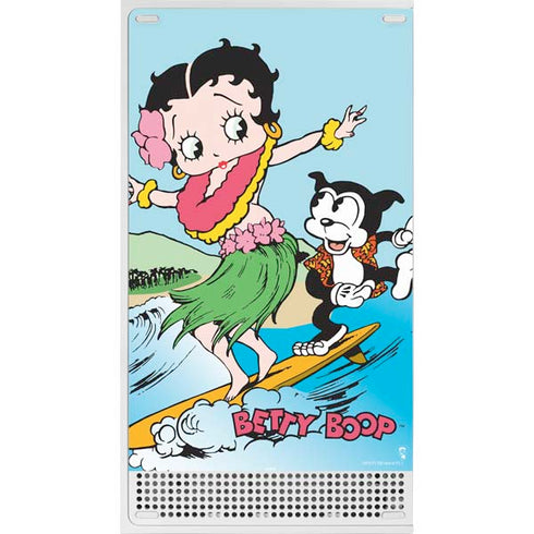 Betty Boop Surfing Xbox Series S Bundle Skin