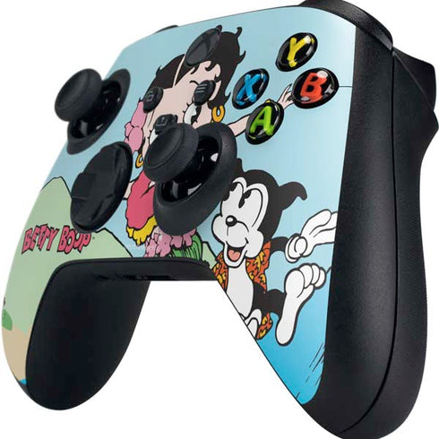 Betty Boop Surfing Xbox Series X Controller Skin