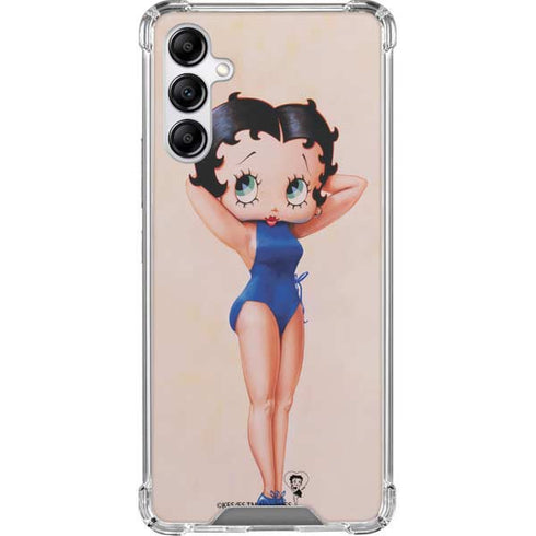 Betty Boop Swimsuit Galaxy A14 5G Clear Case