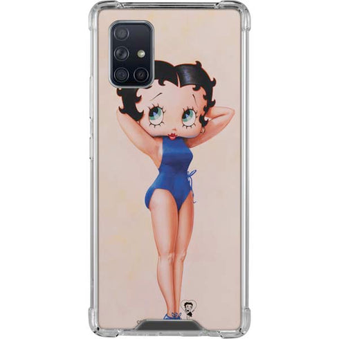 Betty Boop Swimsuit Galaxy A71 5G Clear Case