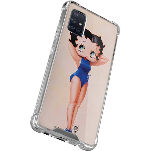 Betty Boop Swimsuit Galaxy A71 5G Clear Case