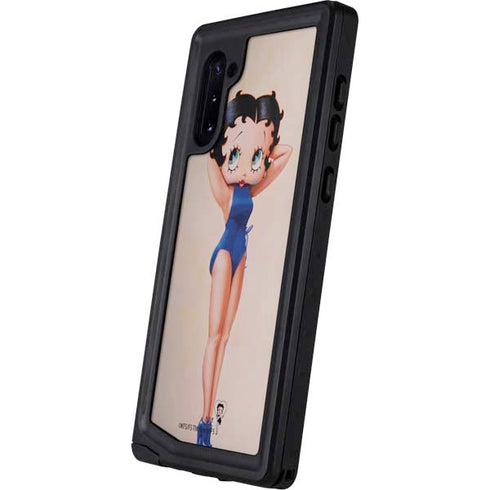 Betty Boop Swimsuit Galaxy Note 10 Waterproof Case