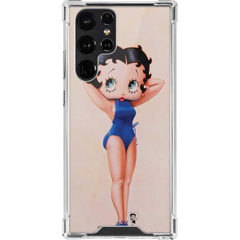 Betty Boop Swimsuit Galaxy S22 Ultra Clear Case