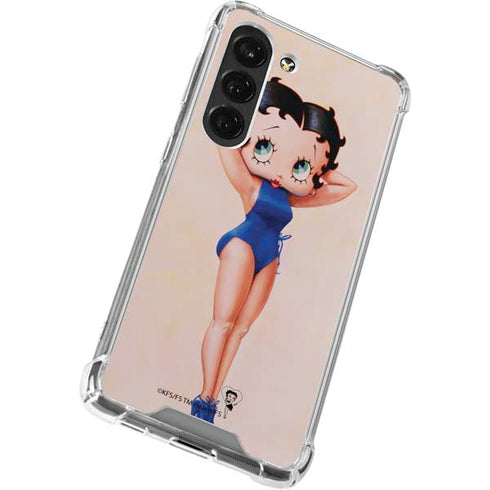 Betty Boop Swimsuit Galaxy S23 Clear Case