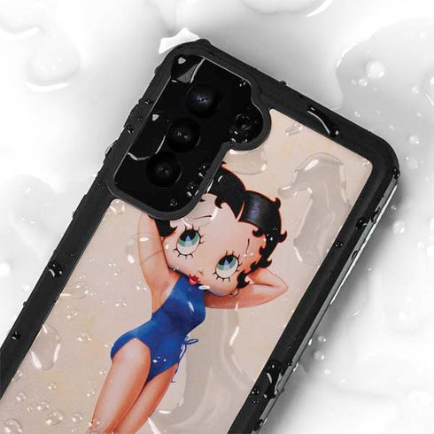 Betty Boop Swimsuit Galaxy S23 Plus Waterproof Case