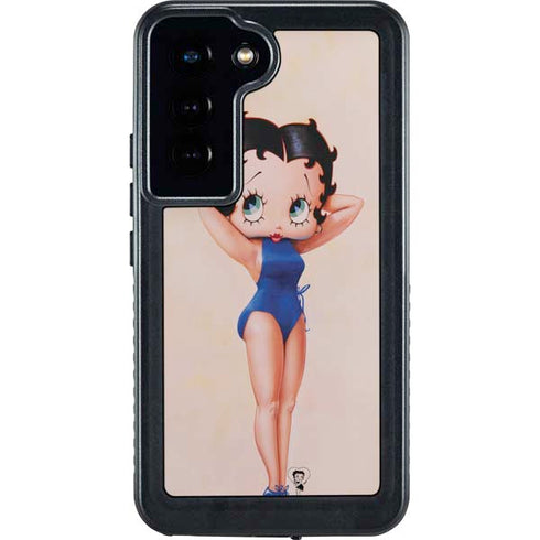 Betty Boop Swimsuit Galaxy S23 Waterproof Case