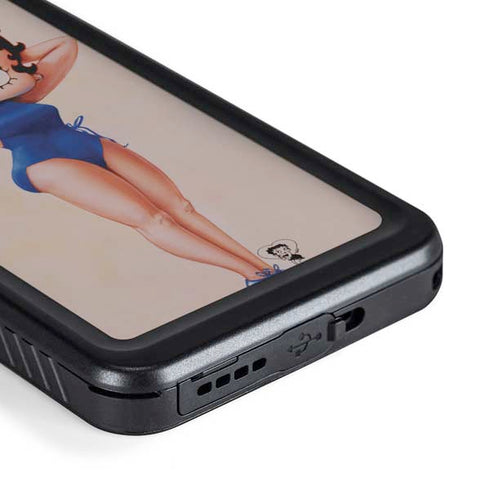 Betty Boop Swimsuit Galaxy S23 Waterproof Case