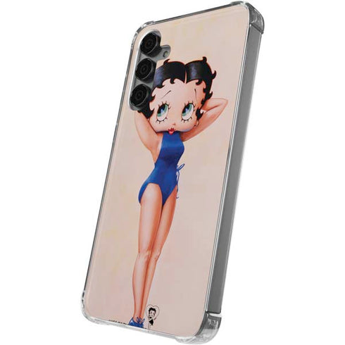 Betty Boop Swimsuit Galaxy S24 Plus Clear Case