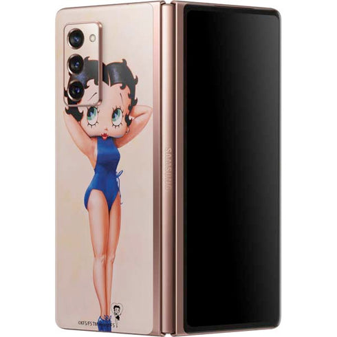 Betty Boop Swimsuit Galaxy Z Fold2 5G Skin
