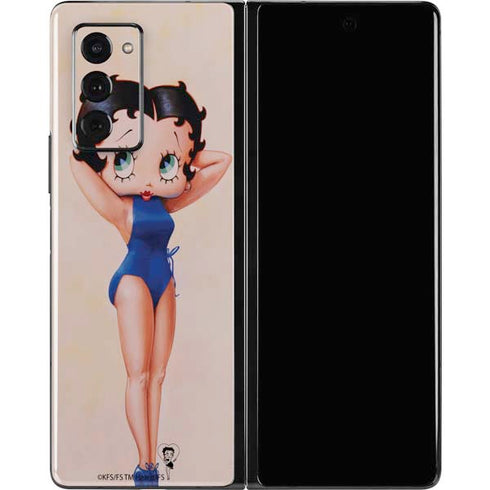 Betty Boop Swimsuit Galaxy Z Fold2 5G Skin