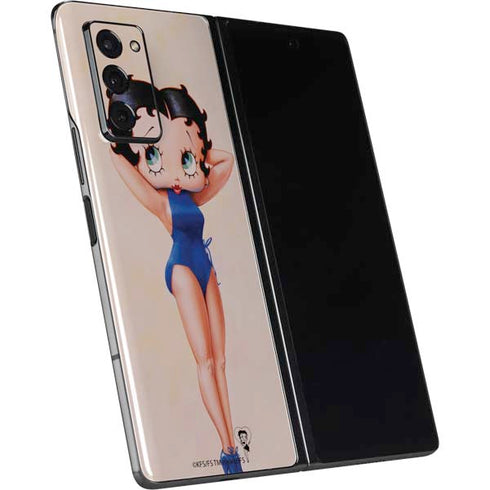 Betty Boop Swimsuit Galaxy Z Fold2 5G Skin