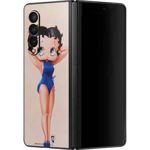 Betty Boop Swimsuit Galaxy Z Fold3 5G Skin