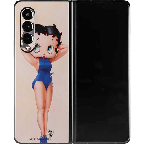Betty Boop Swimsuit Galaxy Z Fold3 5G Skin