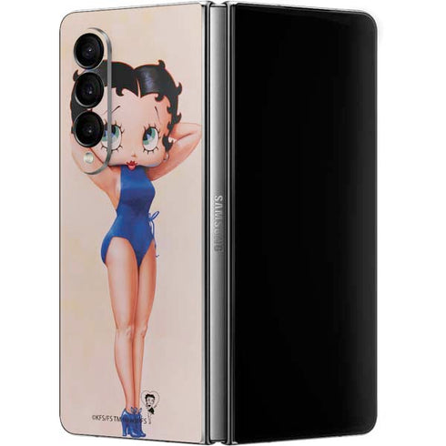 Betty Boop Swimsuit Galaxy Z Fold4 5G Skin