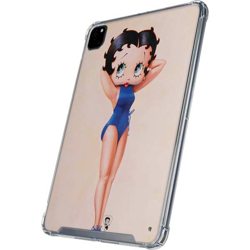 Betty Boop Swimsuit iPad Pro 12.9in (2020) Clear Case