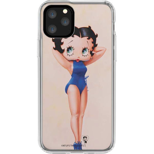 Betty Boop Swimsuit iPhone 11 Pro Clear Case