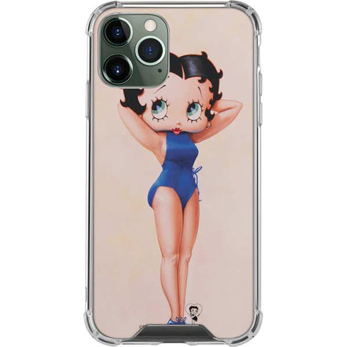 Betty Boop Swimsuit iPhone 11 Pro Max Clear Case
