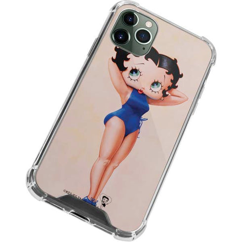 Betty Boop Swimsuit iPhone 12 Pro Clear Case