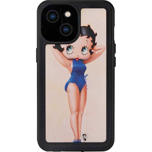 Betty Boop Swimsuit iPhone 13 Mini Waterproof Case