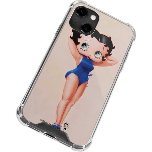 Betty Boop Swimsuit iPhone 14 Clear Case