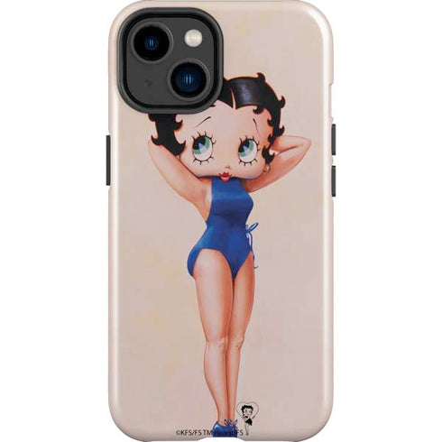 Betty Boop Swimsuit iPhone 14 Plus Impact Case
