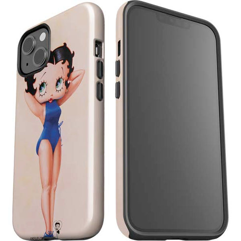 Betty Boop Swimsuit iPhone 14 Plus Impact Case