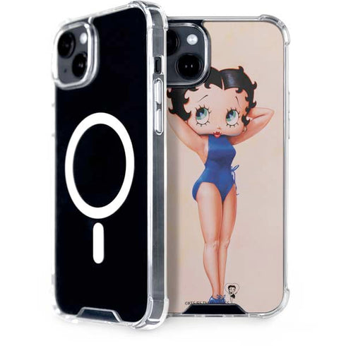 Betty Boop Swimsuit iPhone 14 MagSafe Case