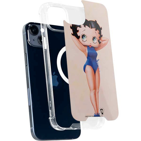 Betty Boop Swimsuit iPhone 14 Plus MagSafe Case
