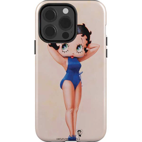 Betty Boop Swimsuit iPhone 15 Pro Impact Case
